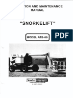 Snorkel ATB-60 Operation Manual