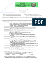 Final Exam - Semantics