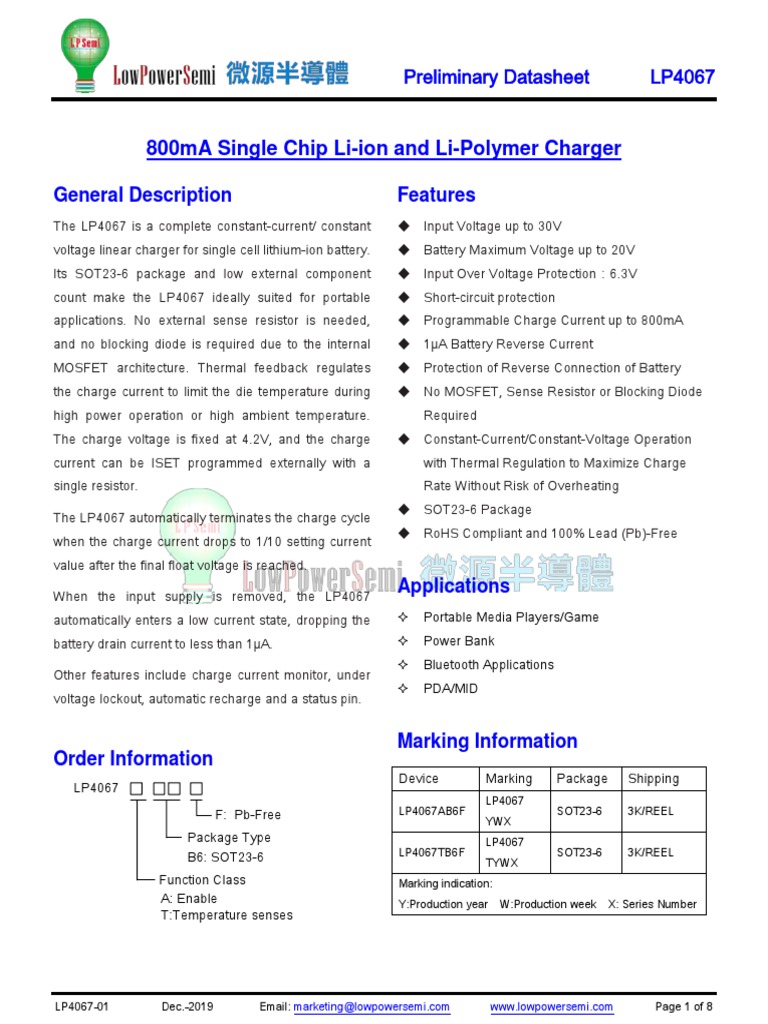 LP 4067 | PDF