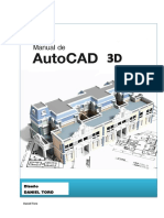 Manual de Ejercicios de Autocad 3D