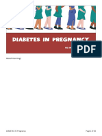 DIABETES in Pregnancy With Notes