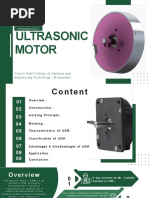 On Ultrasonic Motor