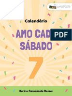 Calendario Amocadasabado