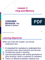 Topic 3 - Learning & Memory