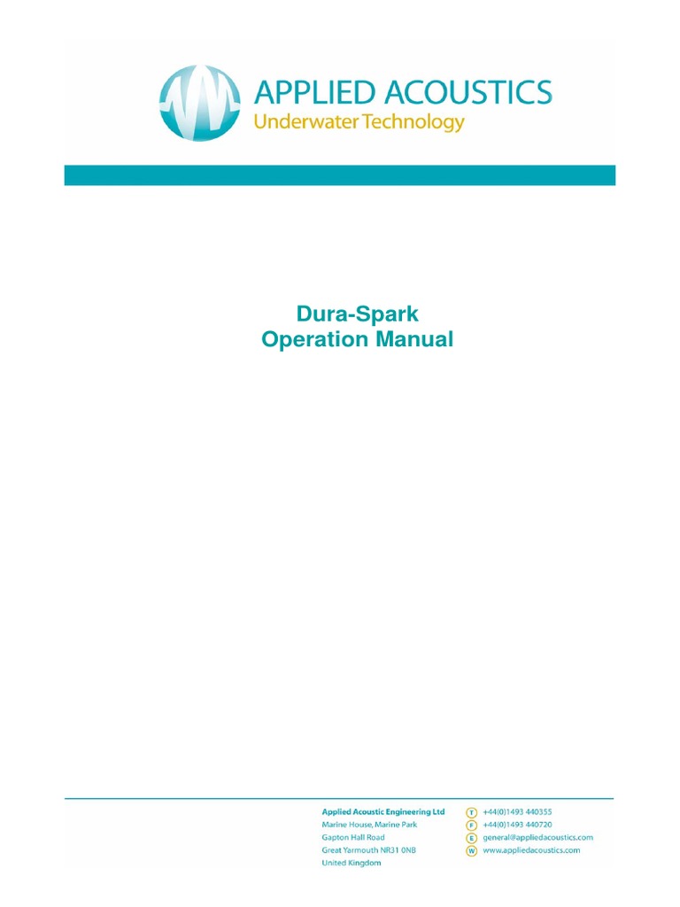 DuraSpark 1 Wiring Diagram Guide | PDF