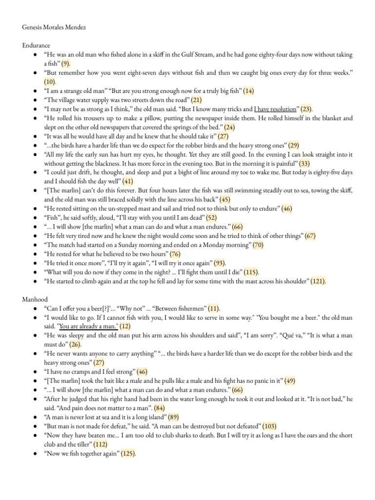 Old Man And The Sea Quote 7