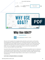 Why Use GD&T - GD&T Basics