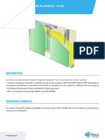 Cloisons Distributives Placostil 72-48-Placomarine BA13