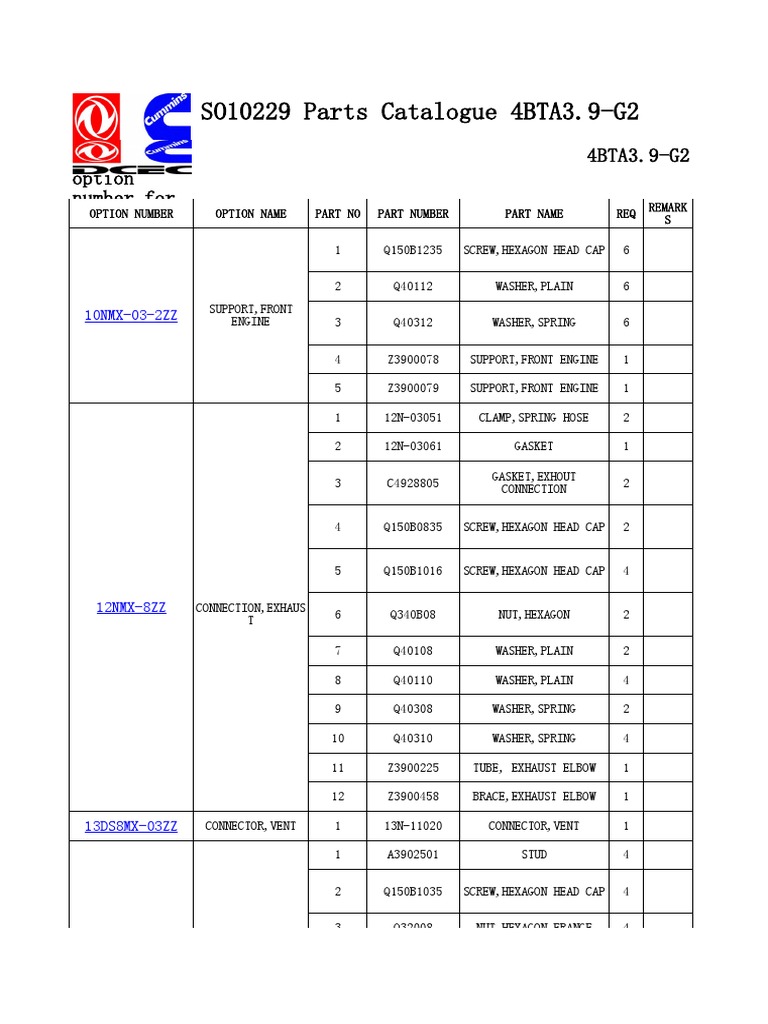 Cummins 4bta3.9 G2 Pdf