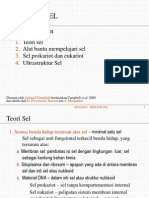 Kuliah 2  Biologi Sel