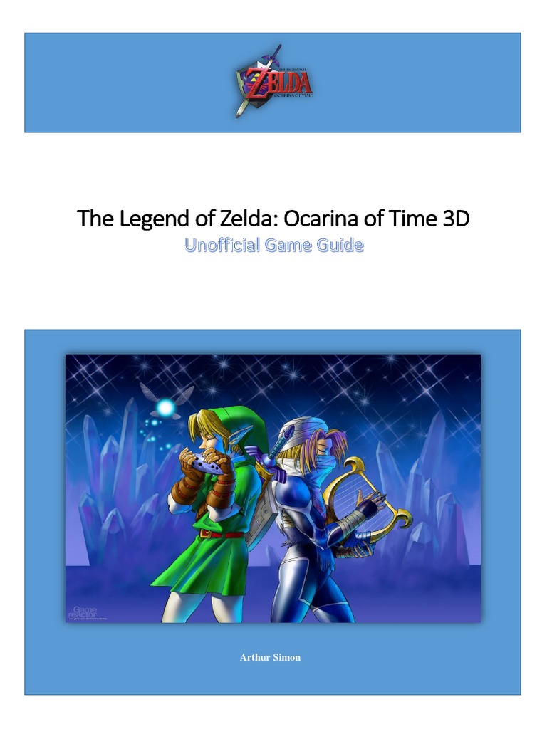 Ocarina of Time Walkthrough | PDF | The Legend Of Zelda