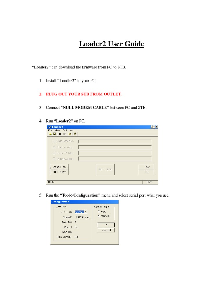 Loader2 Firmware Download Guide | PDF
