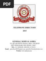 GMS Telephone Directory 2011