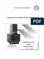 Aalborg KS 50-1 and KS 52-1 Manual