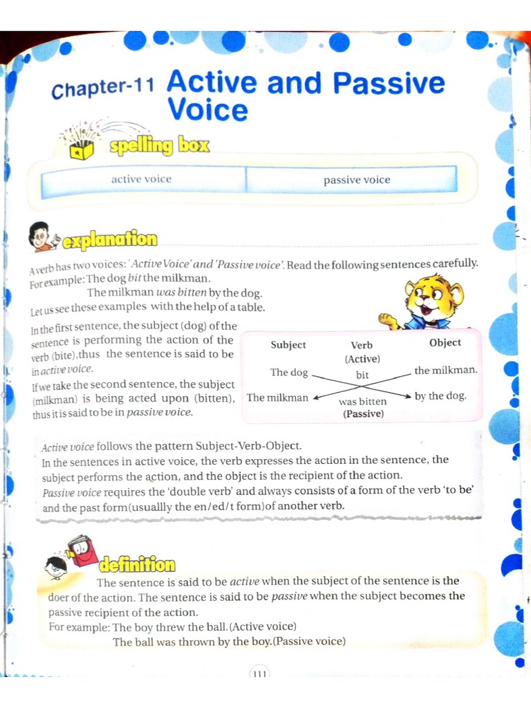 Active and Passive Voice | PDF