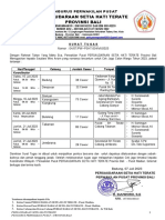 Jadwal Dan Surat Tugas Cek Jago Wil Bali - 2023