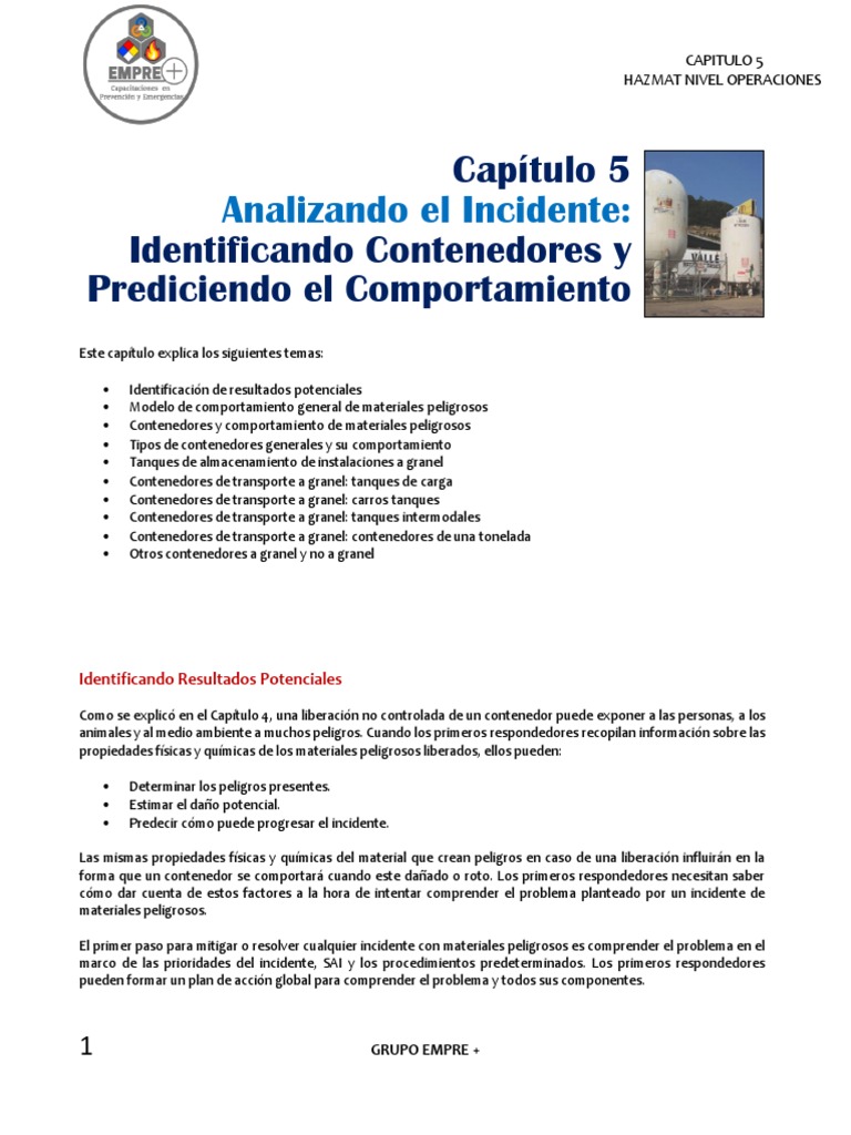 Modelo GEBMO en Manejo de Hazmat | PDF | Informática