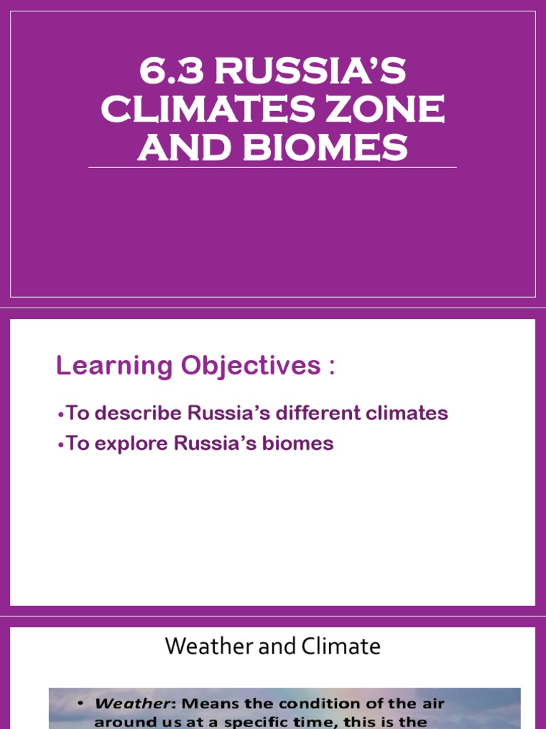 6.3+RUSSIA'S+CLIMATES+ZONE+AND+BIOMES PDF