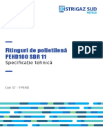 ST FPEHD Fitinguri de Polietilenă PEHD100 SDR 11