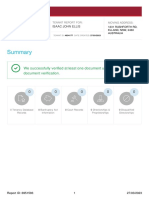 Background Check Report