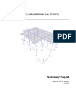 Summary Report-ETABS