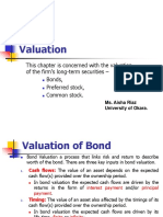 Lecture 15 Bond Valuation