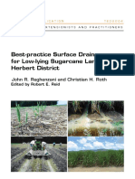 Best-Practice Surface Drainage For Low-Lying Sugarcane Lands