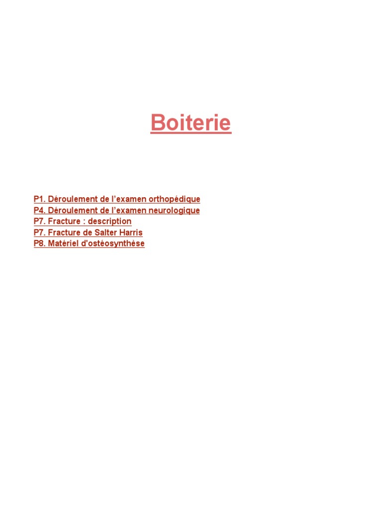Boiterie | PDF | Articulation (anatomie) | Anatomie humaine