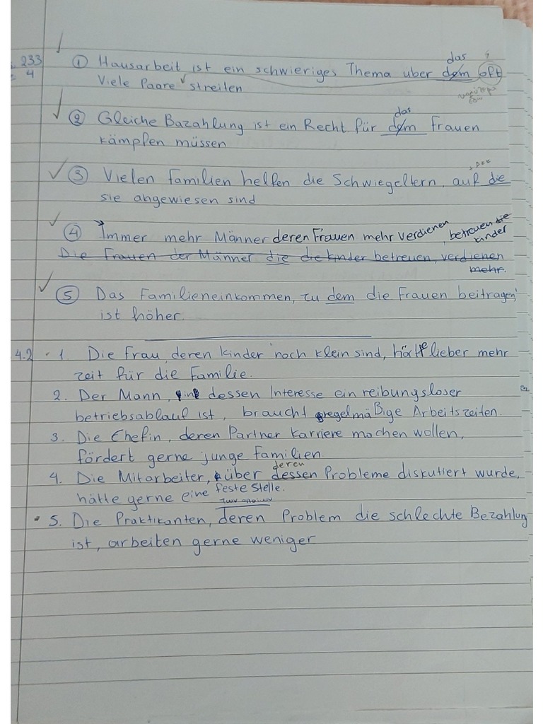 German Relative Clause and Clauses With Wenn | PDF