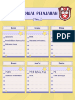 Jadwal Pelajaran