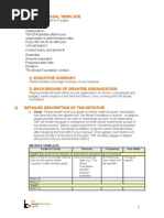 Grant Proposal Template