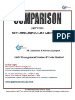 Comparison Between New Codes and Earlier Labours Law GCC Management Services