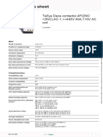 TeSys Deca Contactors - LC1D258F7