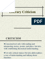 Literary Criticism