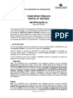 03 - RetificaÃ Ã o 01 Edital 003-23