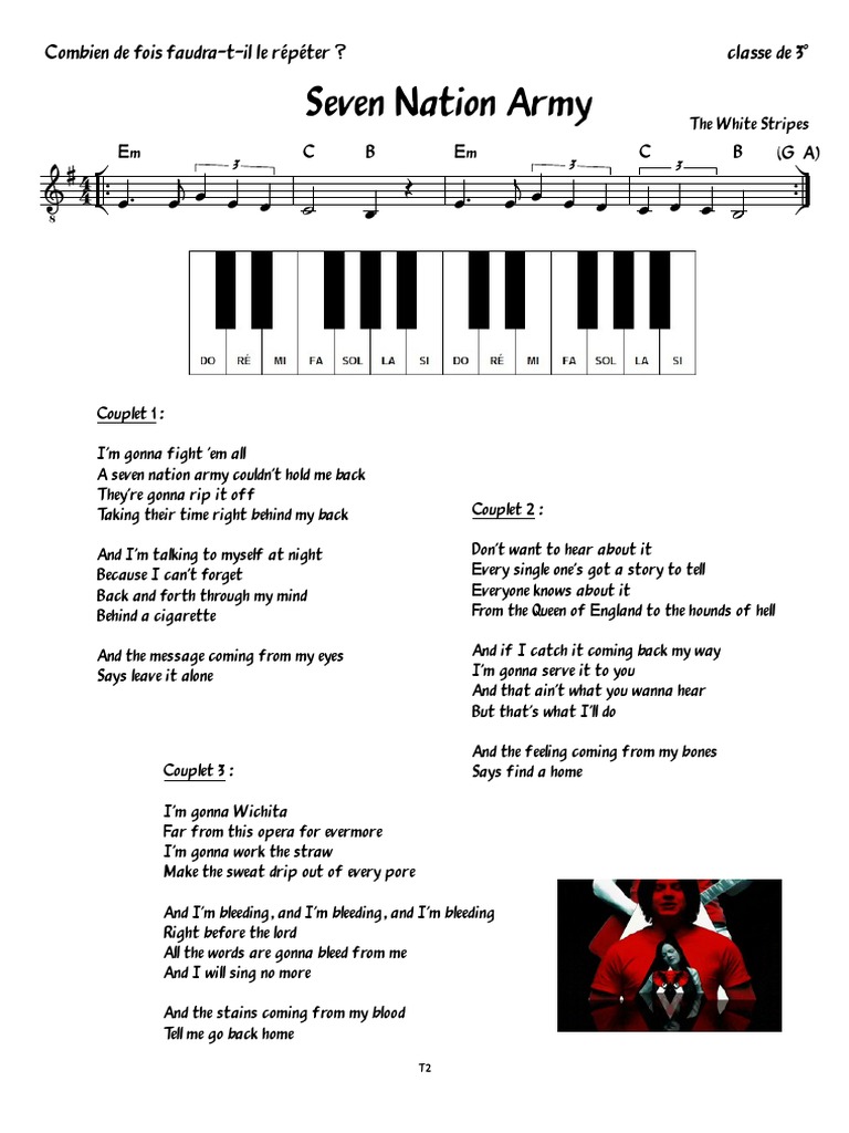 Seven Nation Army Lyrics Analysis