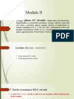 BEE Modile II Lecture 16
