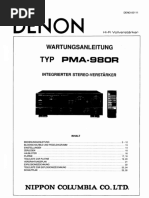 Denon PMA-1500RII Service Manual | PDF