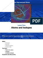 Lesson 3 Atoms and Isotopes