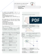 Examen de 7° 1° Periodo