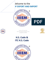 H.S. Codes - 18 May-2023