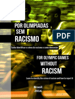 Cartilha Por Olimpiadas Sem Racismo