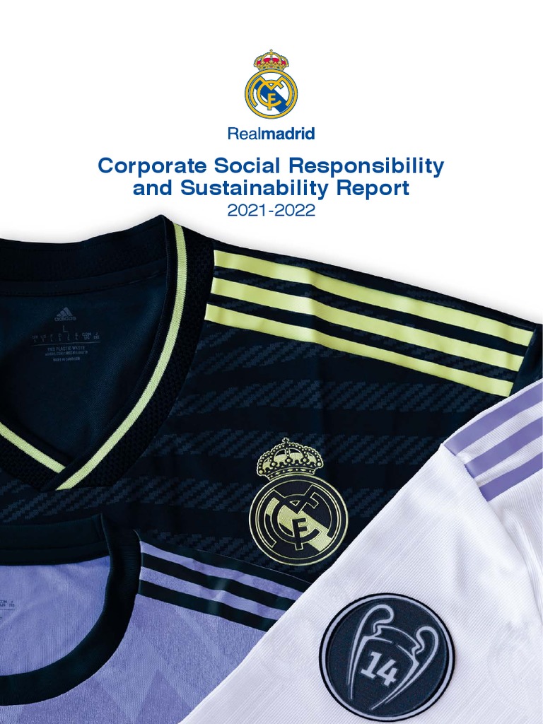 Csr Report 2021 22 Real Madrid Pdf Corporate Social Responsibility