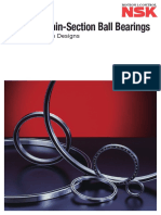 N Series Thin-Section Ball Bearings: Metric and Inch Designs
