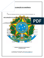 Modelo Carta Anuência