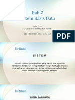 Sistem Basis Data