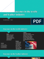 The Use of Enzymes in The Textile and Leather Industry: by Aybak Basuony ... I Think