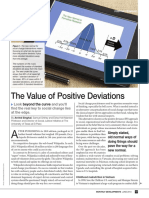 Singhal (2013) Value of Positive Deviations