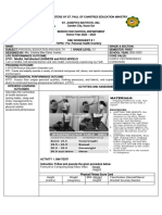 Worksheet No. 1 Pe and Health