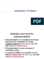 Polyinstantiation